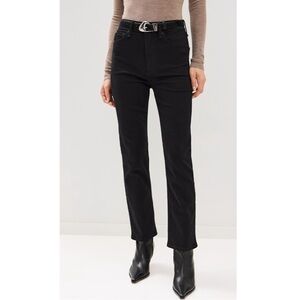rag & bone Black High Rise Women Jeans